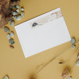 Tropische Creme Pampas Grass Wüste Save the Date