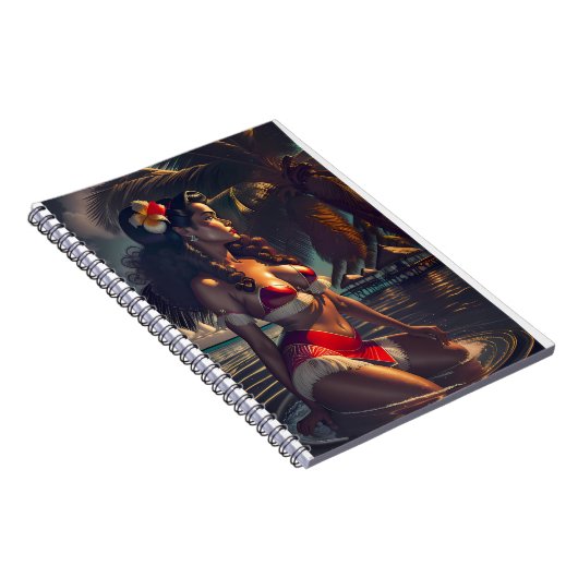 Tropische Dämmerung Notizblock (Rechte Seite)