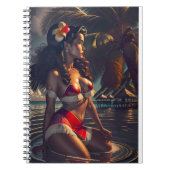 Tropische Dämmerung Notizblock (Vorderseite)