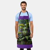 Tropische Design-Schürze Schürze (Getragen)