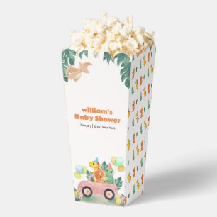 Tropische Dinosaurier-Schlüpf-Auto-Popcorn-Baby-Pa Geschenkschachtel