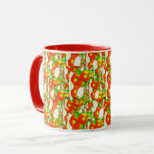 tropische Drachenfrucht Tasse (Vorderseite Links)