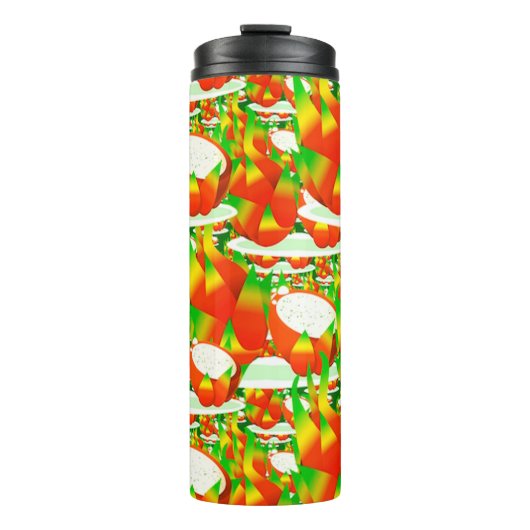 tropische Drachenfrucht Thermosbecher (Vorderseite)