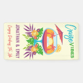 Tropische Drink Cruise Vibes Kreuzfahrtschiff Mark Banner (Horizontal)