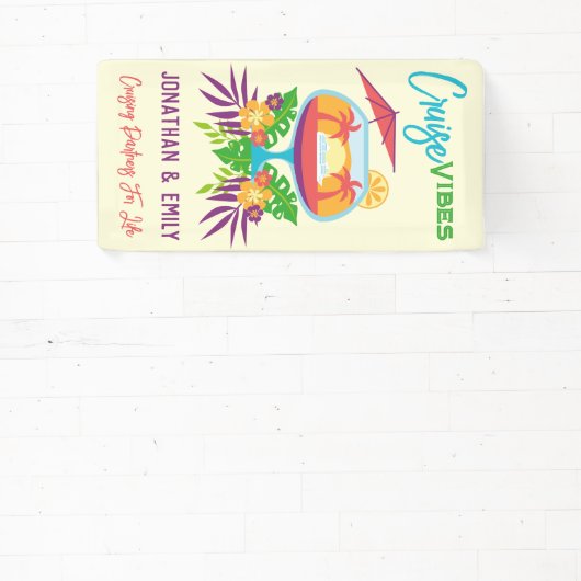 Tropische Drink Cruise Vibes Kreuzfahrtschiff Mark Banner (InSitu)