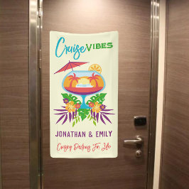 Tropische Drink Cruise Vibes Kreuzfahrtschiff Mark Banner