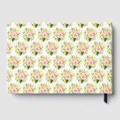 Tropische Dschungel-Blumen-Brautparty Gästebuch (Rückseite)