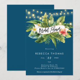 Tropische Dschungel-Brause-Dusche Einladung