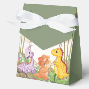 Tropische Dschungel-Jurassic-Dinosaurier-Baby-Part Geschenkschachtel