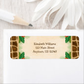 Tropische Dschungel-Rücksendeadresse (Insitu)