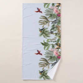 Tropische Dschungel-Wildlife-Strand- & Badetuch Badehandtuch
