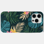 Tropische Dschungelblätter Case-Mate iPhone Hülle (Rückseite (Horizontal))