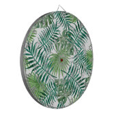 Tropische DschungelBlätter Dartscheibe (Vorderseite Links)