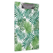 Tropische DschungelBlätter Klemmbrett (Rechts)