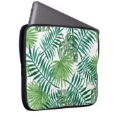 Tropische DschungelBlätter Laptopschutzhülle (Vorne Rechts)