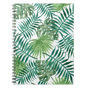 Tropische DschungelBlätter Notizblock