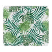 Tropische DschungelBlätter Schneidebrett (Vorderseite)