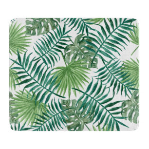 Tropische DschungelBlätter Schneidebrett