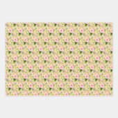 Tropische Dschungelblumen Geschenkpapier Set (Vorderseite 2)