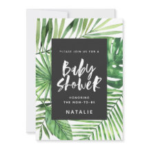 Tropische Dusche aus Palmblättern & Drehbuch