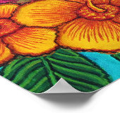 Tropische Edelsteine Poster Print (Ecke)