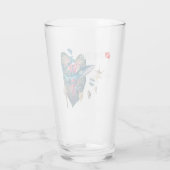 Tropische Einladung Glas (Rückseite)