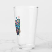 Tropische Einladung Glas (Links)