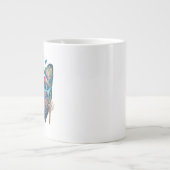 Tropische Einladung Jumbo-Tasse (Vorderseite)