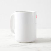 Tropische Einladung Kaffeetasse (Vorderseite Links)