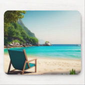 Tropische Einsamkeit Mousepad (Vorne)