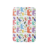 Tropische Elefanten Badematte (Vorderseite Vertikal)