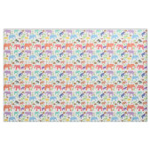 Tropische Elefanten Stoff (Fat Quarter (45,7 x 55,9 cm))