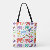 Tropische Elefanten Tasche (Rückseite)