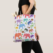 Tropische Elefanten Tasche (Von Nahem)