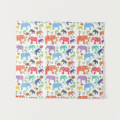 Tropische Elefanten Wandteppich (Vorderseite (Horizontal))