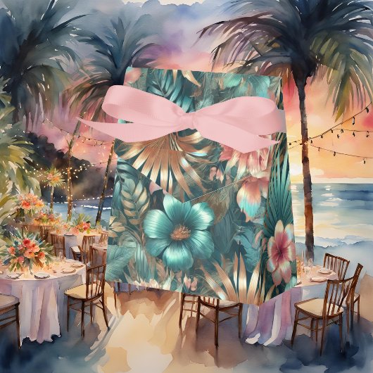 Tropische Elegance gebeugt Geschenkschachtel