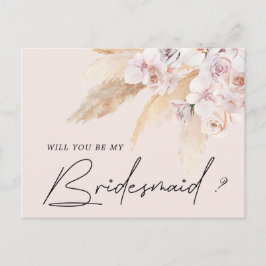 Tropische elegante Blumenüberdacht Einladung Postkarte