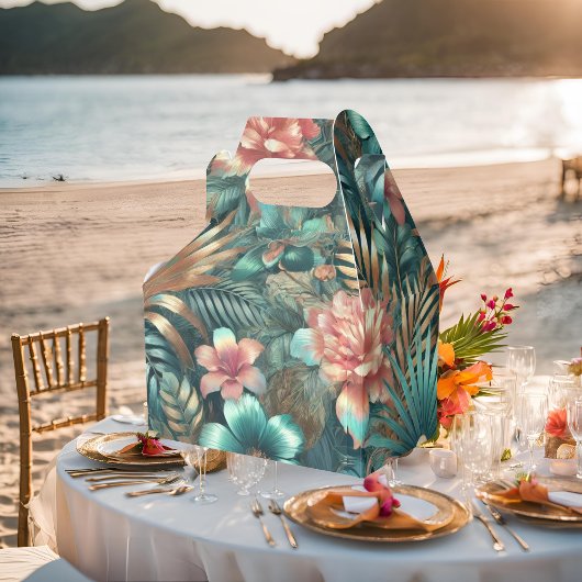 Tropische Eleganz Geschenkschachtel