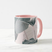 Tropische Eleganz in Pastel Tasse (VorderseiteRechts)