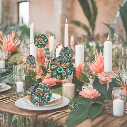 Tropische Eleganz Konfetti