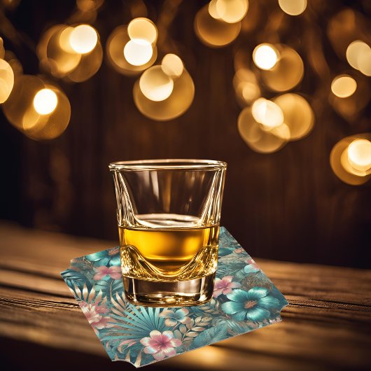 Tropische Eleganz Untersetzer