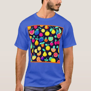 Tropische Erntemuster T-Shirt