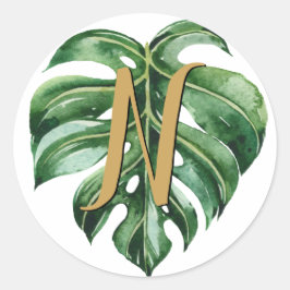 Tropische erste Umschlag Aufkleber