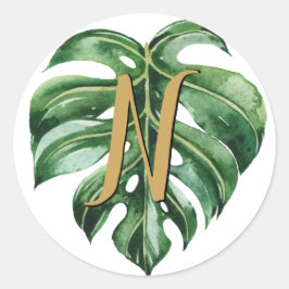 Tropische erste Umschlag Aufkleber