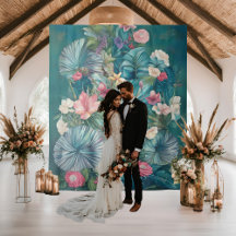 Tropische Essenz Hochzeitskulisse