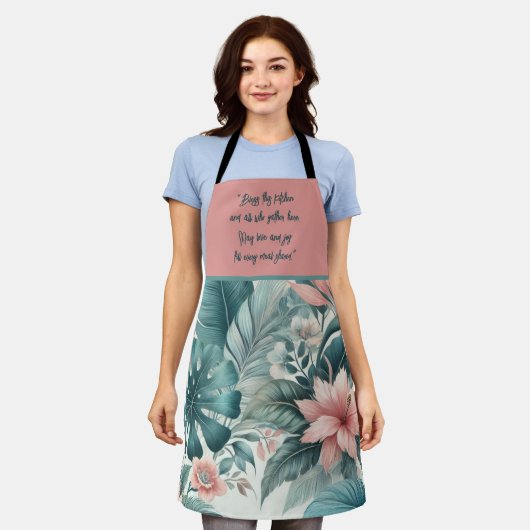 Tropische Essenz individuell anpassbar Schürze (Getragen)