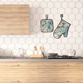 Tropische Essenz Ofenhandschuh & Topflappen-Set