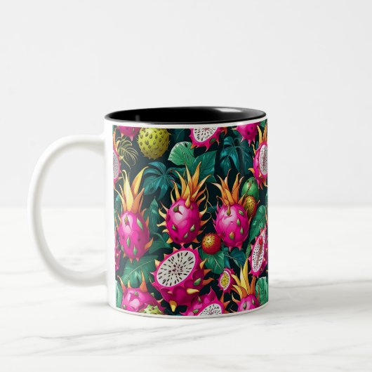 Tropische Exotica Zweifarbige Tasse (Links)