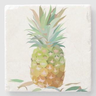 Tropische exotische Ananas Steinuntersetzer