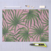 Tropische exotische Blätter Sommermuster Seidenpapier (Handwerk)